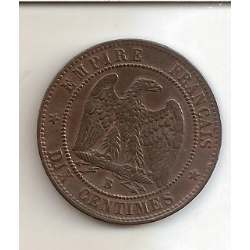 Monedas de Napoleón III - Francia. Rev12