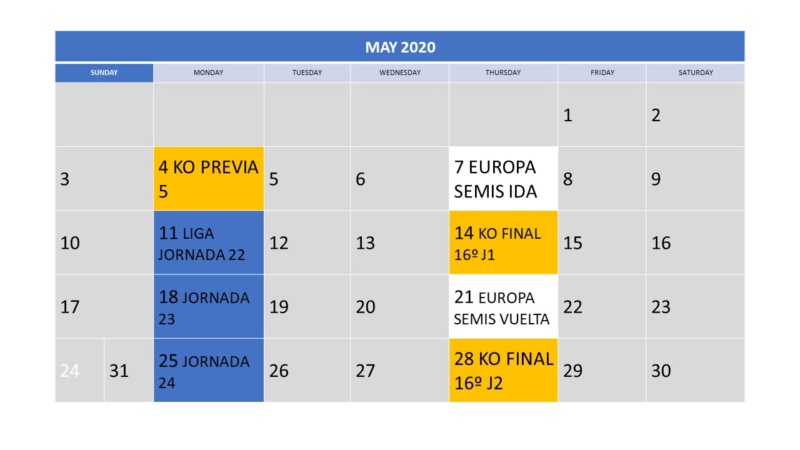Calendario 2019/2020  Diapos16