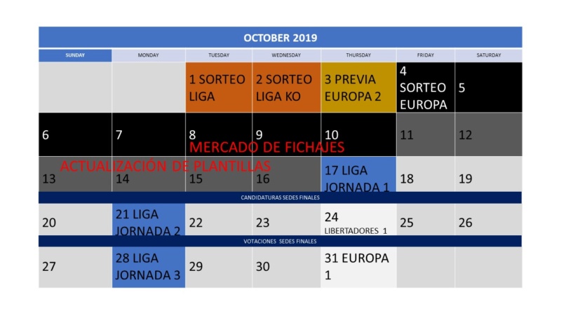 Calendario 2019/2020  Diapos19