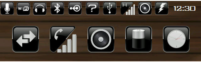 [TASKBAR WM 6.5 / 6.5.3] - Taskbar Brian noire et blanche pour WM 6.5 et WM 6.5.3 Bar10