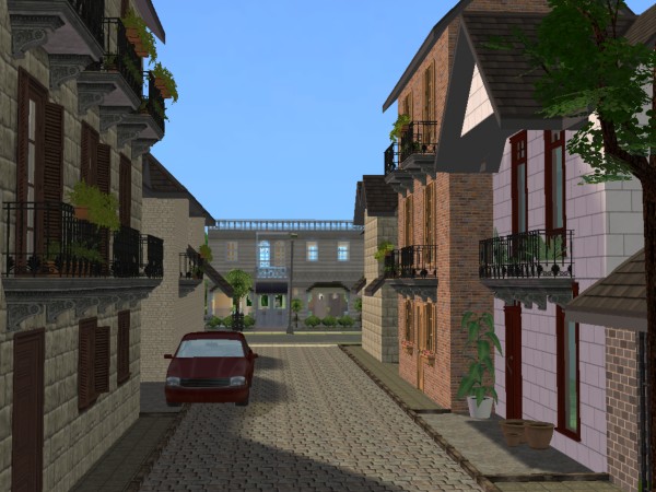 [Sims 2] Créer un décor de rue de A à Z. 0814