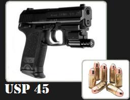 Les armes légères Usp4510