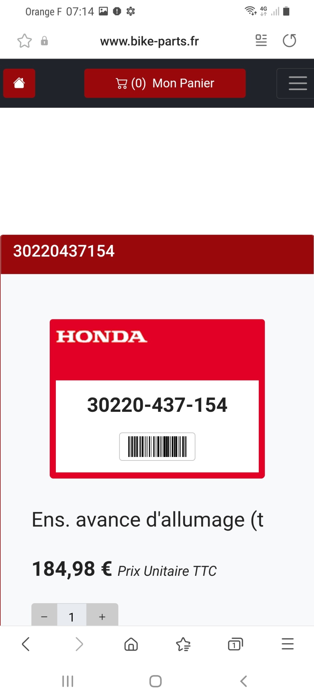 Honda 125 sl, xl, s, s3, cg - Portail Screen76