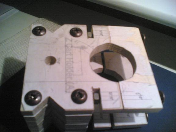 Compagno di "pantografo" CNC autocostruito. Portaf11