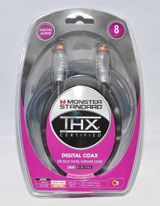 Monster® THX Digital Coaxial interconnect (New) Coaxia10