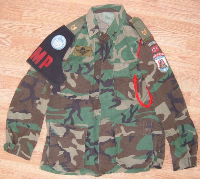 Norwegian UNOSOM uniform Unosom10