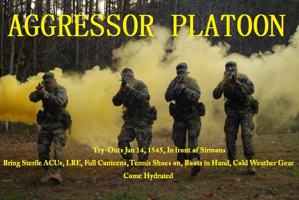 Aggressor Platoon Try-Out Posters Poster11