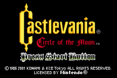 [Game Boy Advance] Castlevania : Circle of the Moon T_us10