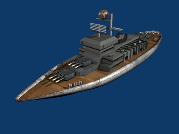 Battleship Scharnhorst(2009 remodel) 610