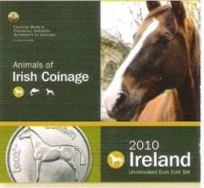 Ireland - The annual mintset 2010 BU "The Horse" 89603511