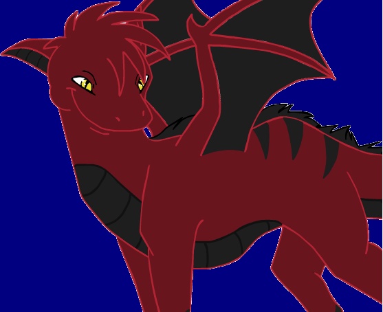 Firestorm the dragon Dragon10