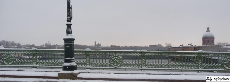 Toulouse sous la neige. Toulou11