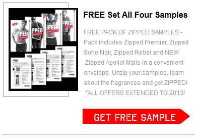 FREE Zippedman Perfume Samples Zip10