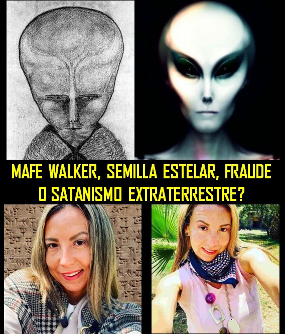 MAFE WALKER, MUJER QUE "HABLA" ALIENÍGENA Ntema10