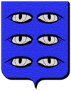 [Oeil] L'oeil humain en héraldique Blason11