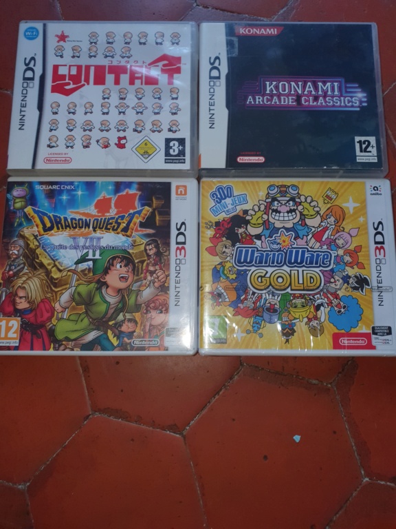 PS1 ds 3ds wii master system G&W classic+C64 +switch mario rpg alex kid wonderboy........... 20240210