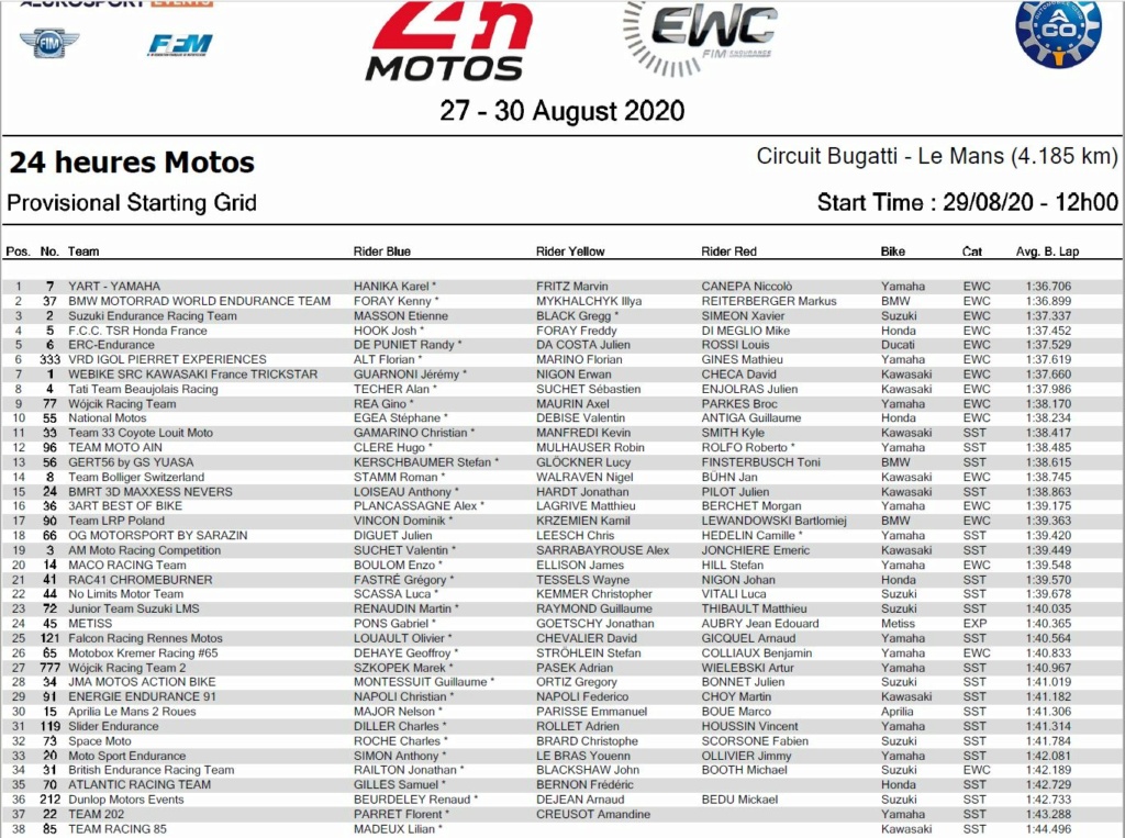 [Endurance] 24 heures du Mans 2020 - Page 4 Gril_p10