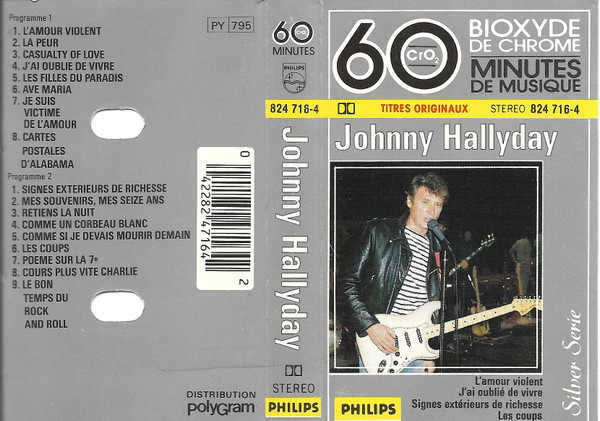 Johnny Hallyday 60 minutes de musique (Silver série)1,2,3 Johnny70
