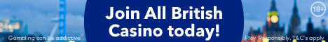 All British Casino £100 Bonus + 10% CashBack Microgaming NetEnt All_br11