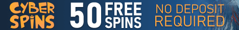 CyberSpins Casino 50 Free Spins No Deposit Bonus + Bonus Until 30 June Cybers15