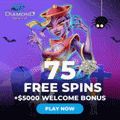 Diamond Reels Casino 75 Free Spins No Deposit Bonus 250% Bonus Until 9 December  Diamon18