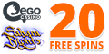 Ego Casino 20 Free Spins Spins no deposit bonus