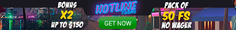 Hotline Casino 20 Free Spins No Deposit Bonus €/$300 Bonus Hotlin10
