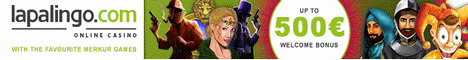 Lapalingo Casino €5 No Deposit Bonus €500 Bonus 20 Free Spins Lapali13