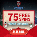 Lion Slots Casino 75 Free Spins No Deposit Bonus Christmas + Bonus  Lionss11