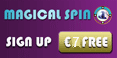Magical Spin Casino $/€7 No Deposit Bonus $/€3000 Bonus +50 Spins Magica12