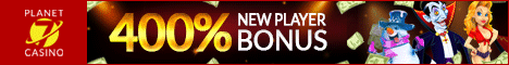 Planet 7 Casino $50 + 50 Free Spins No Deposit Bonus 200% Bonus Planet10