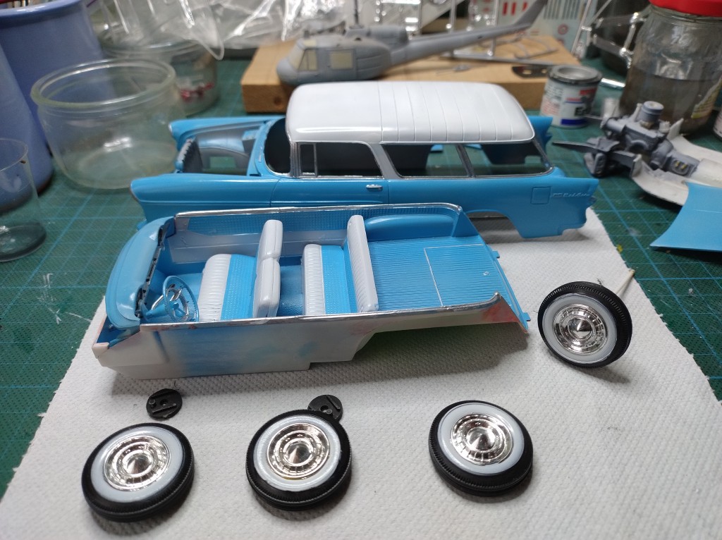 1/25 AMT '55 Nomad Chevy Wagon 1412