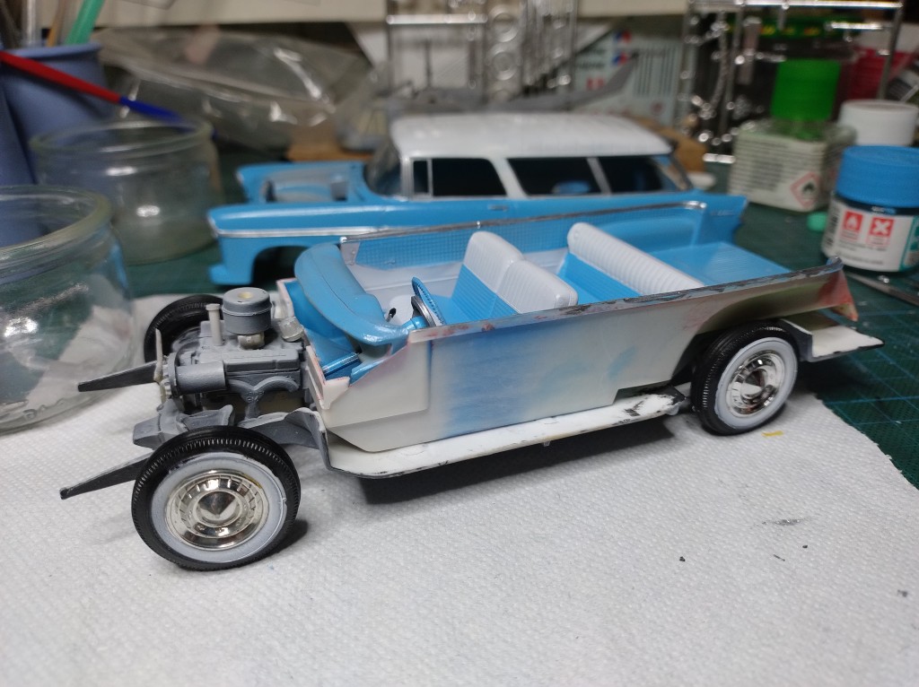1/25 AMT '55 Nomad Chevy Wagon 1611
