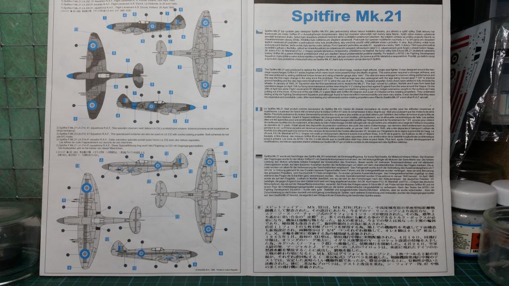 1/72 Eduard Spitfire Mk.XXI Es210