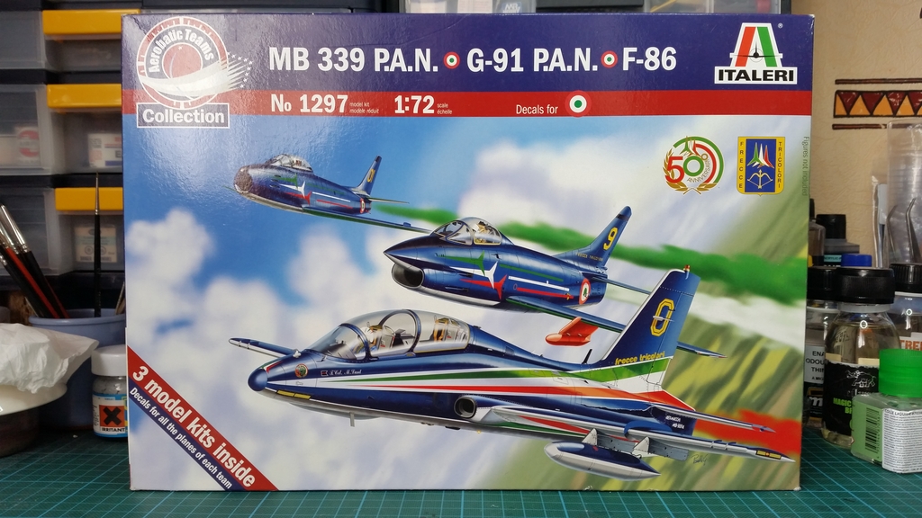 1-72 Italeri Frecce Tricolori F-86 PAN Ft111