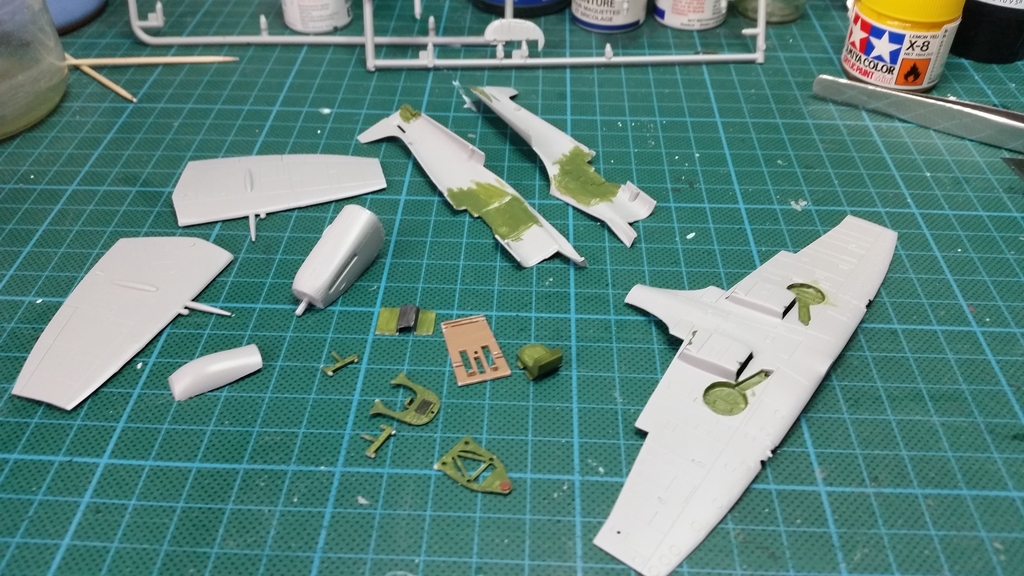 1/72 Italeri Spitfire Mk.VII I1610