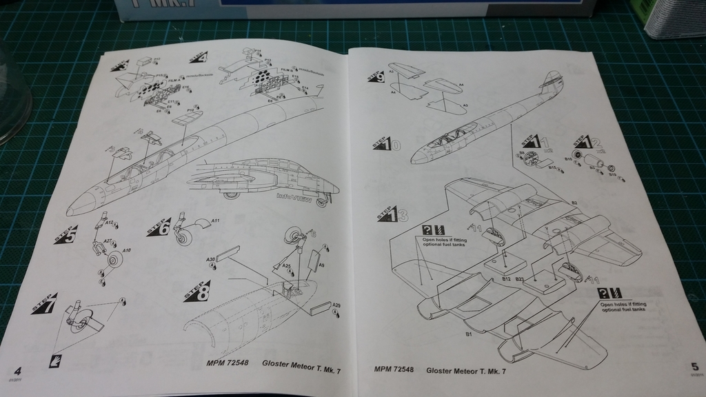 1/72 MPM Gloster Meteor T Mk7 M712