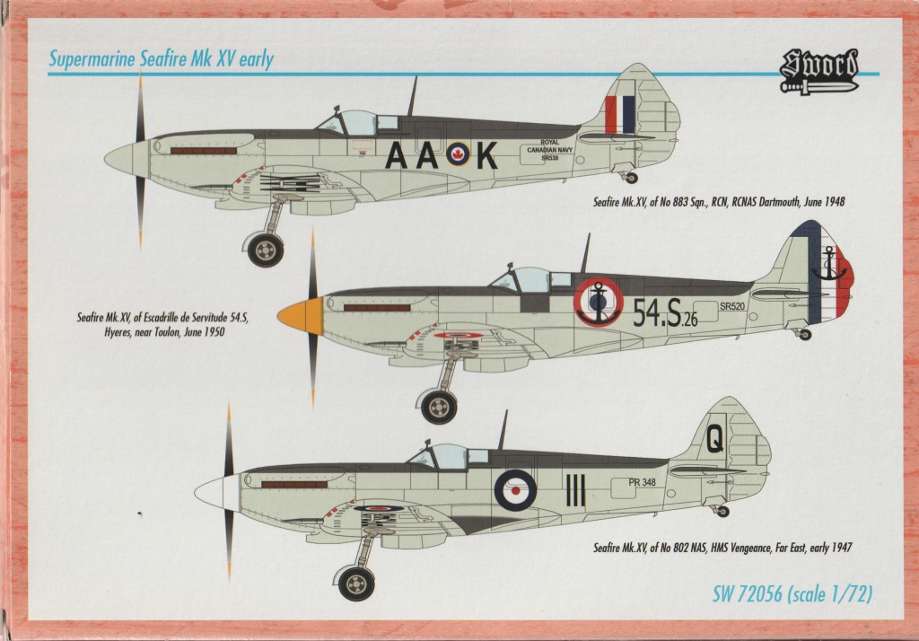 [Sword] Seafire Mk.XV early version S0210