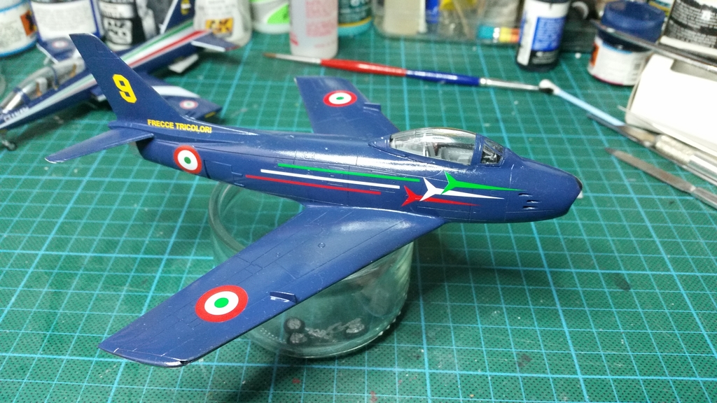 1-72 Italeri Frecce Tricolori F-86 PAN Sab1810