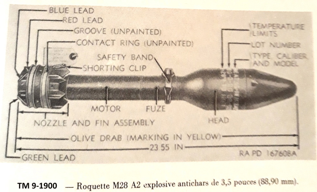 Le lance roquette * U.S. M1 A1 de 2,36 pouces (60mm). ( * Rocket Launcher * ) 20210410