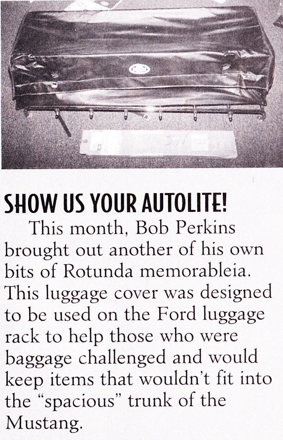 bagage - (101) Accessoire, toile protectrice pour support à bagage de Mustang 1967 Cache_11