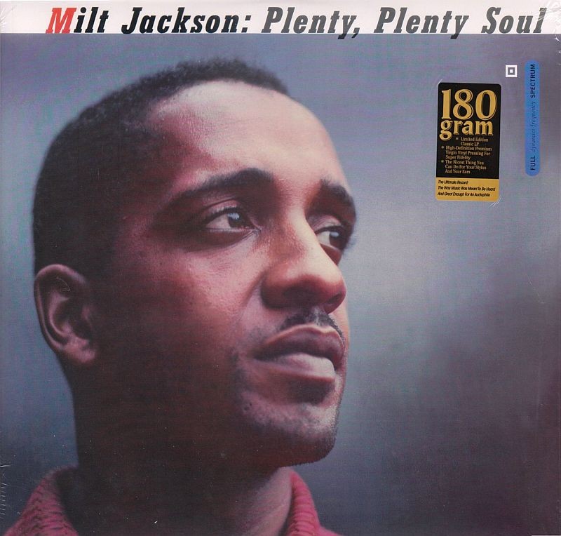 Milt Jackson (MJQ) Plenty, Plenty Soul 180G Audiophile Virgin LP – New and Sealed 20101210