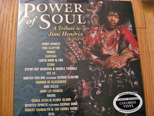 Power Of Soul Tribute To Jimi Hendrix Colored Vinyl 2LP (New And Sealed) Kgrhqn10
