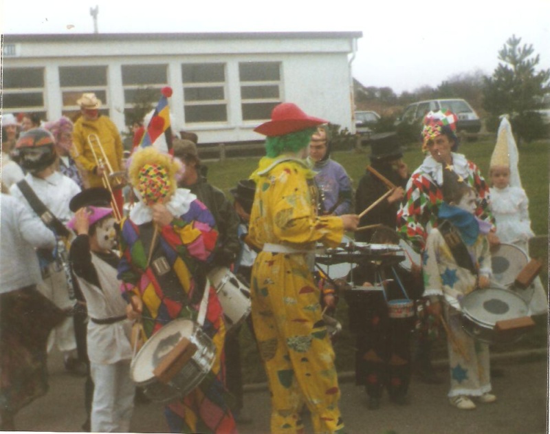 défilé pour le carnaval d'Etaples le  10 mars 1990. 00610