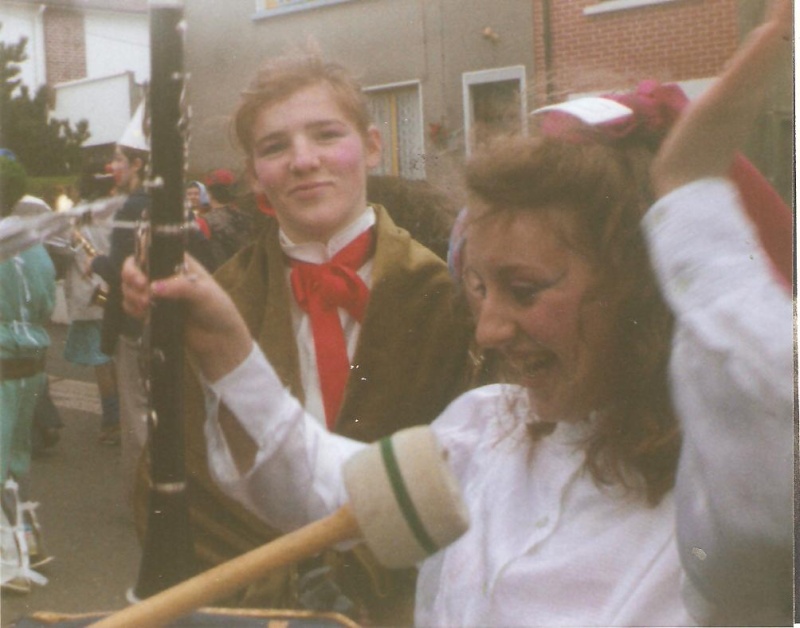 défilé pour le carnaval d'Etaples le  10 mars 1990. 00910
