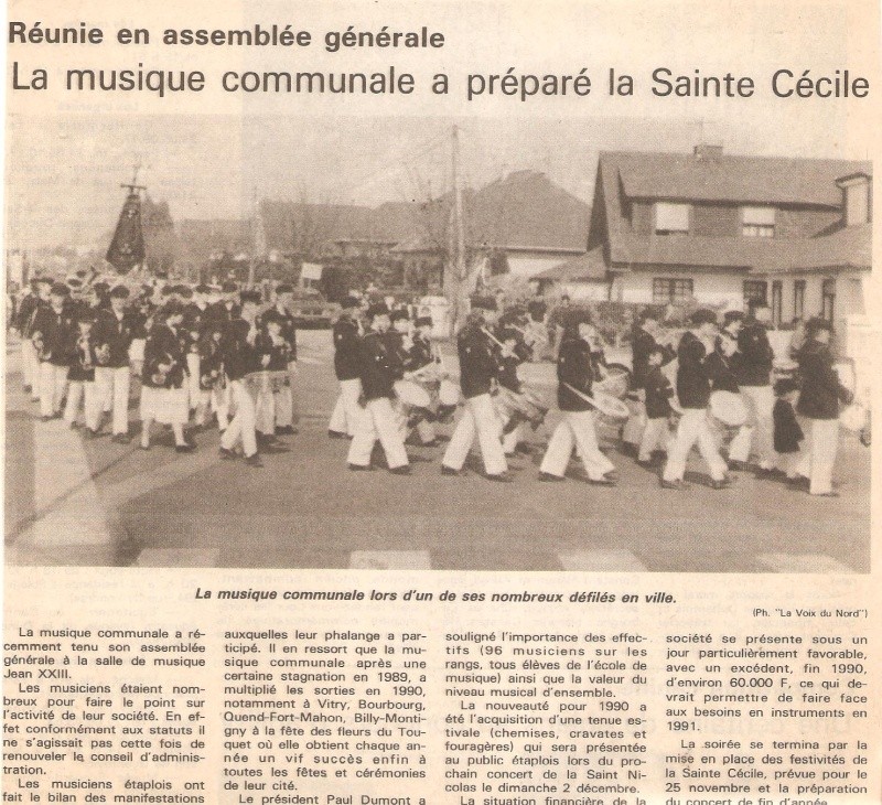 assemblée générale de la musique le 30 octobre 1990 05710