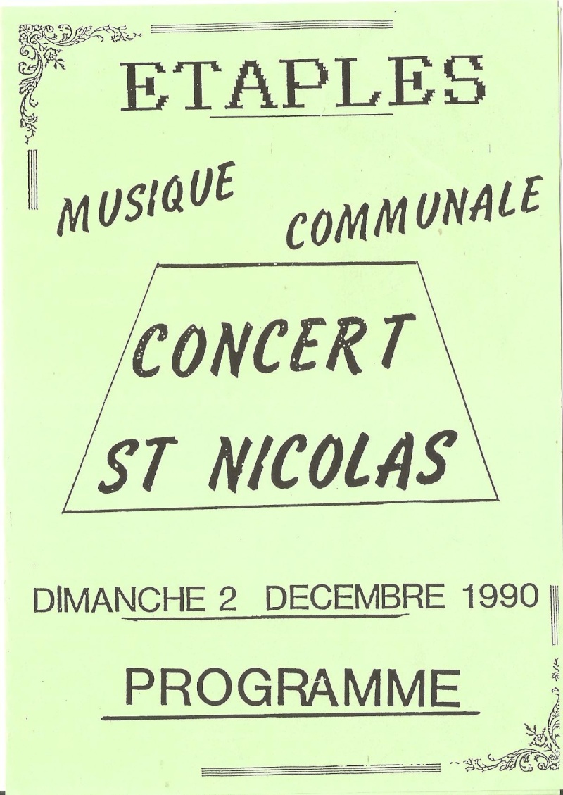 concert de Saint Nicolas le  2 décembre 1990 06510