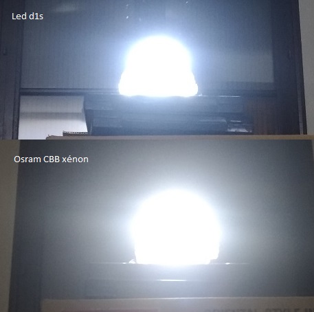 Ampoule Xénon lumière très blanche D1S Cool Blue Boost