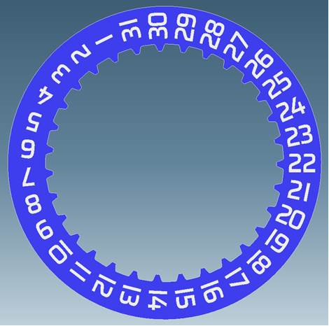 Ultramarine Morse UTC (GMT) & Eterna Cal. 3914A - Page 25 Disque10