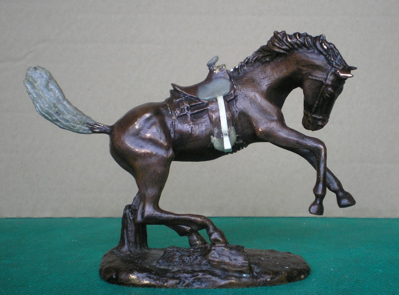 Cowboy zu Pferd mit Lasso - Umbau in der Figurengröße 7 cm 139f2c10